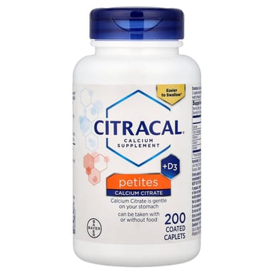Добавка Citracal Calcium +D3 Petites, оттенок 200 Coated Caplets
