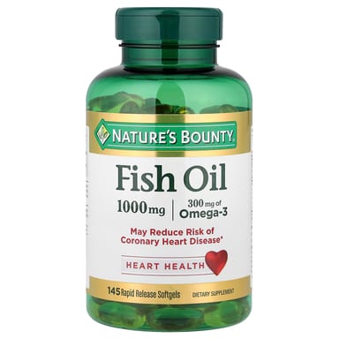 Рыбий жир Nature's Bounty 145 Rapid Release, 1000 мг, мягкие капсулы