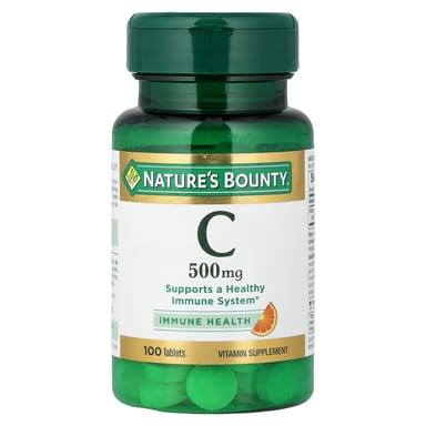 Витамин C Nature's Bounty, 500 мг, 100 таблеток