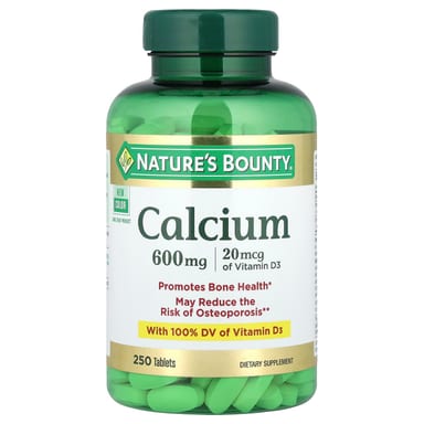 Кальций Nature's Bounty, 250 таблеток