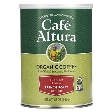 Кофе Cafe Altura Organic French Roast, оттенок Ground, 340 г