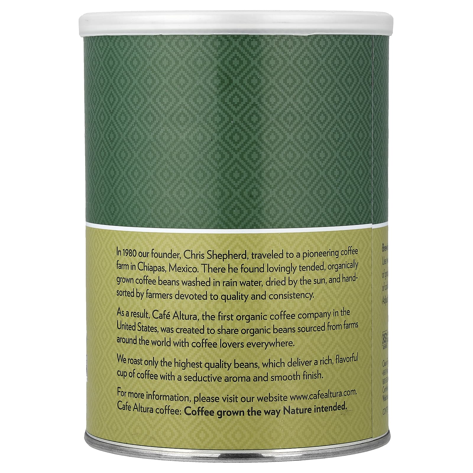 Кофе Cafe Altura Organic Classic Roast, оттенок Ground, 340 г — фото 2