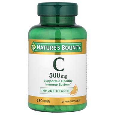 Витамин C Nature's Bounty, 500 мг, 250 таблеток
