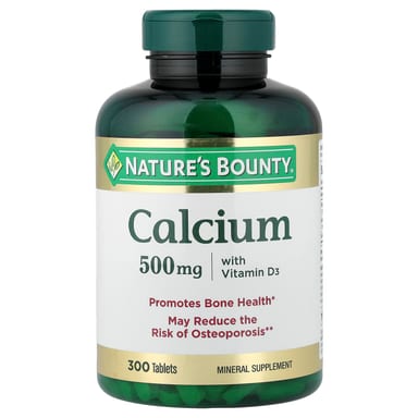 Витамин D3 Nature's Bounty Calcium , 300 таблеток