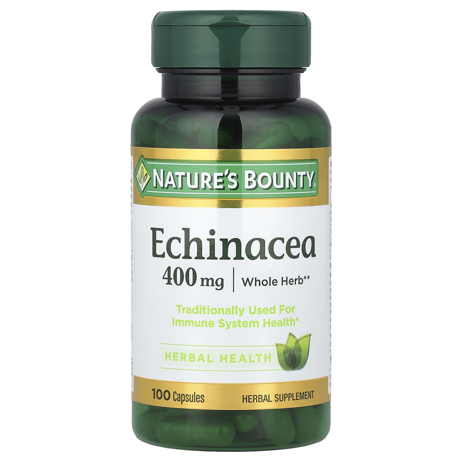 Эхинацея Nature's Bounty, 400 мг, 100 капсул