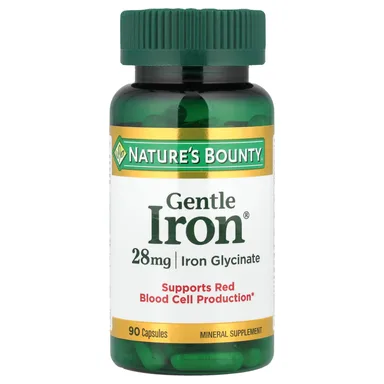 Фото товара: Железо Nature's Bounty Gentle®, 90 капсул