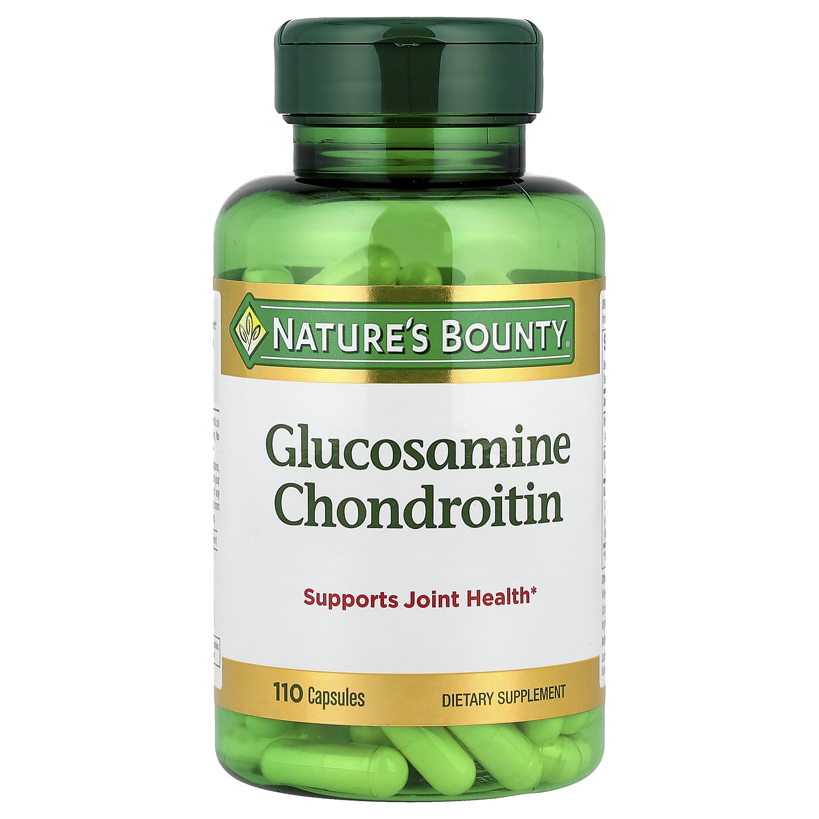 Хондроитин Nature's Bounty Glucosamine, 110 капсул