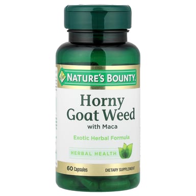 Мака Nature's Bounty Horny Goat Weed , 60 капсул