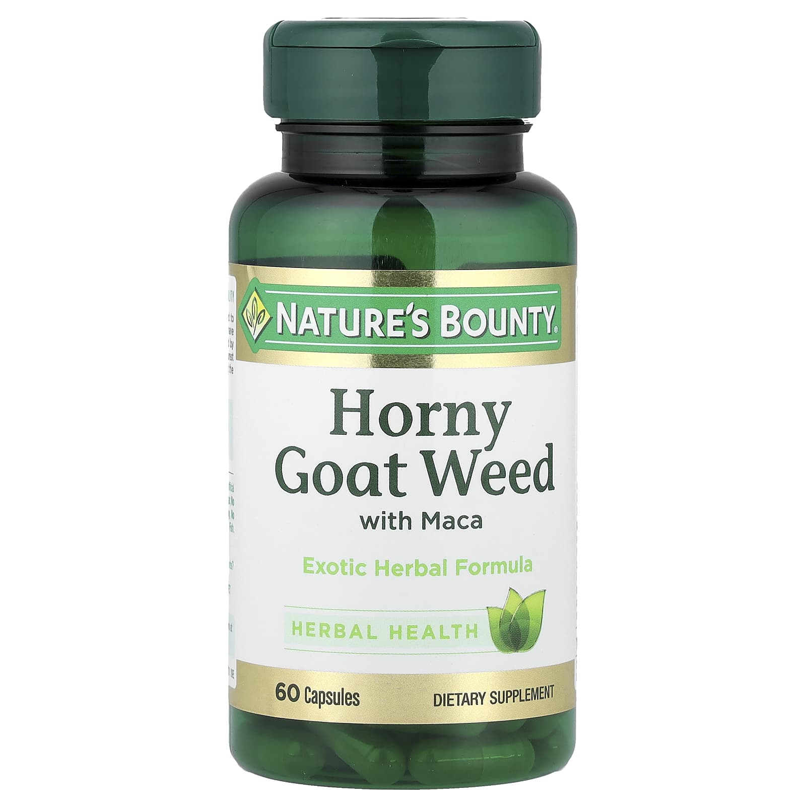 Мака Nature's Bounty Horny Goat Weed , 60 капсул