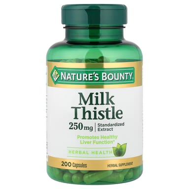 Расторопша Nature's Bounty, 250 мг, 200 капсул