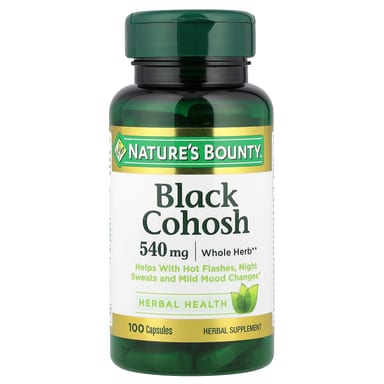 Корень клопогона Nature's Bounty, 540 мг, 100 капсул