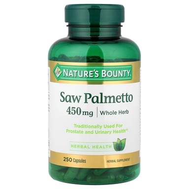 Пальметто Nature's Bounty, 450 мг, 250 капсул