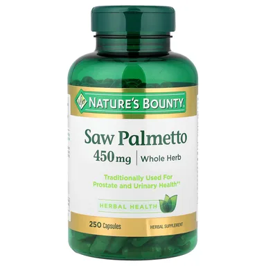 Фото товара: Пальметто Nature's Bounty, 450 мг, 250 капсул