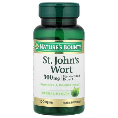 Зверобой Nature's Bounty, 300 мг, 100 капсул