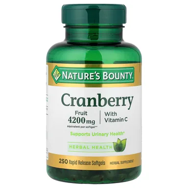 Фото товара: Клюква Nature's Bounty with Vitamin C 250 Rapid Release, мягкие капсулы