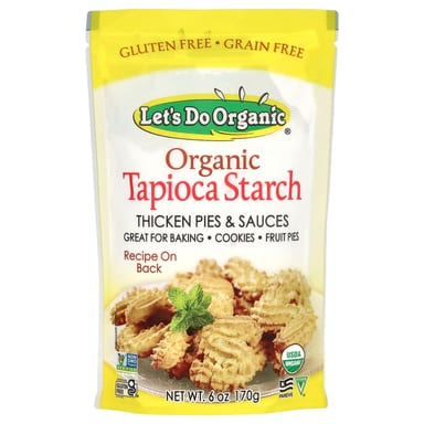 Крахмал тапиоки Let's Do Organic, 170 г (6 oz)