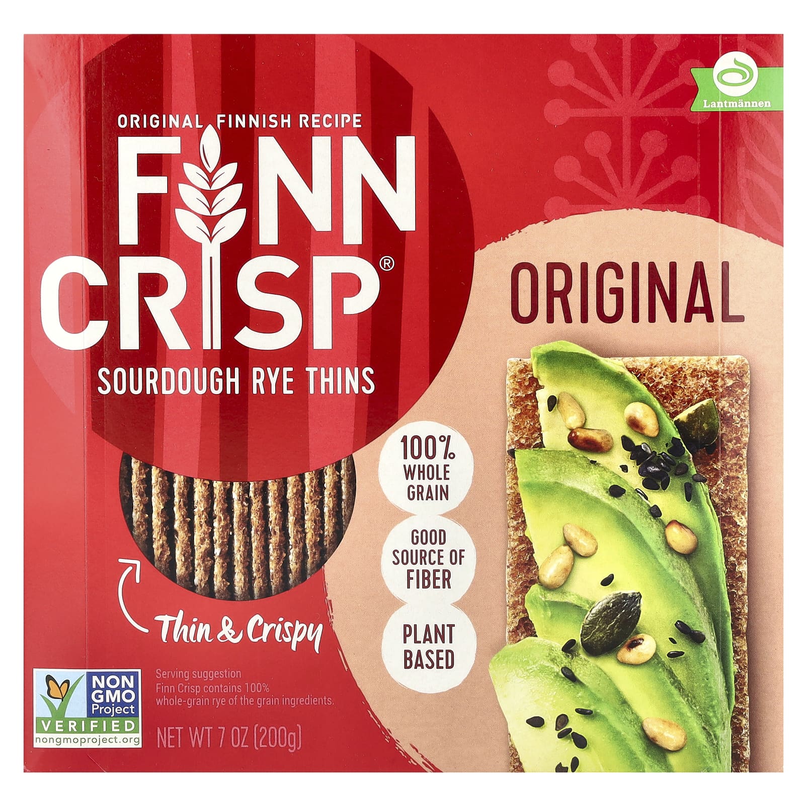 Хлебцы ржаные Finn Crisp, 200 г