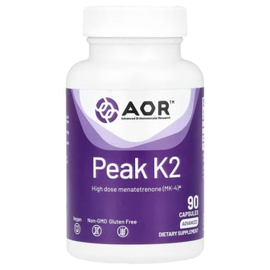 Витамин K2 Advanced Orthomolecular Research, 15 мг, 90 капсул