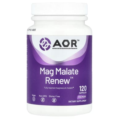 Магний малат Advanced Orthomolecular Research, 120 капсул