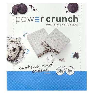 Печенье BNRG Power Crunch® Protein Energy Bar and Crème, 40 г, 12 шт., батончик