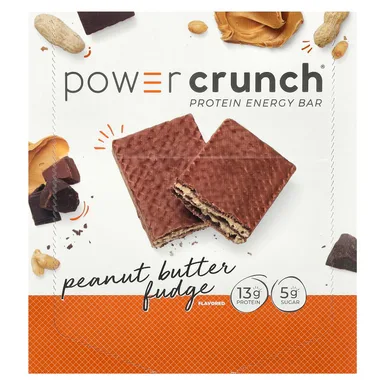 Фото товара: Батончик BNRG Power Crunch® Protein Energy Bar Fudge, 40 г, 12 шт., батончик