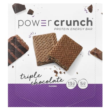Шоколад BNRG Power Crunch® Protein Energy Bar Triple, 40 г, 12 шт., батончик