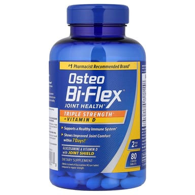 Витамин D Osteo Bi-Flex Joint Health Triple Strength 80 Coated Tablets, таблетки
