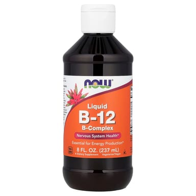 Жидкий витамин B12 NOW Foods, 237 мл, жидкая форма