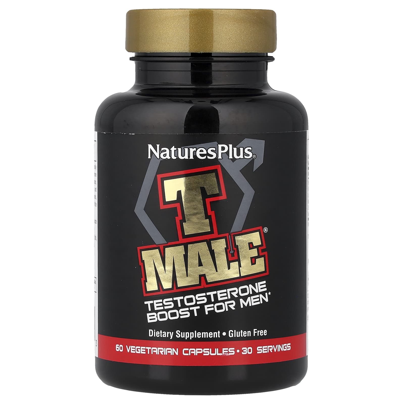 Мужской комплекс T Male NaturesPlus® Testosterone Boost For Men, 60 растительных капсул