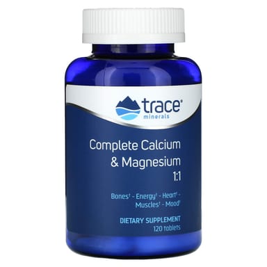 Магний Trace Complete Calcium & 1:1, 120 таблеток