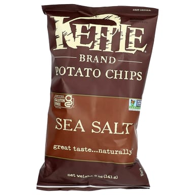 Морская соль Kettle Foods Potato Chips, 141 г