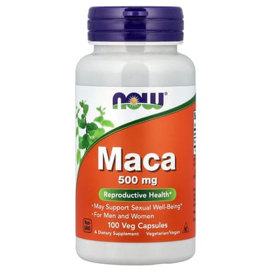 Мака NOW Foods, 500 мг, 100 растительных капсул