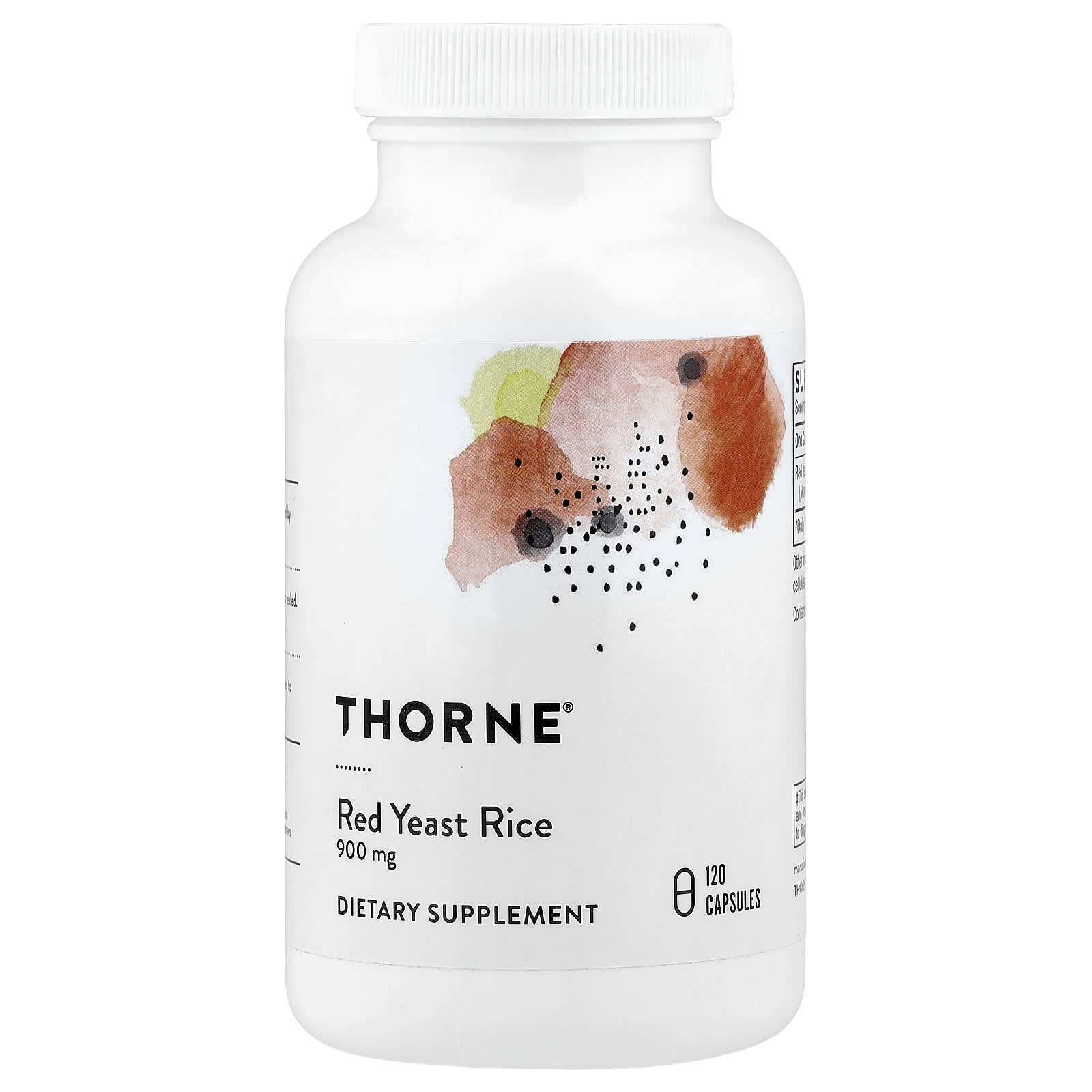 Рис Thorne Red Yeast, 900 мг, 120 капсул