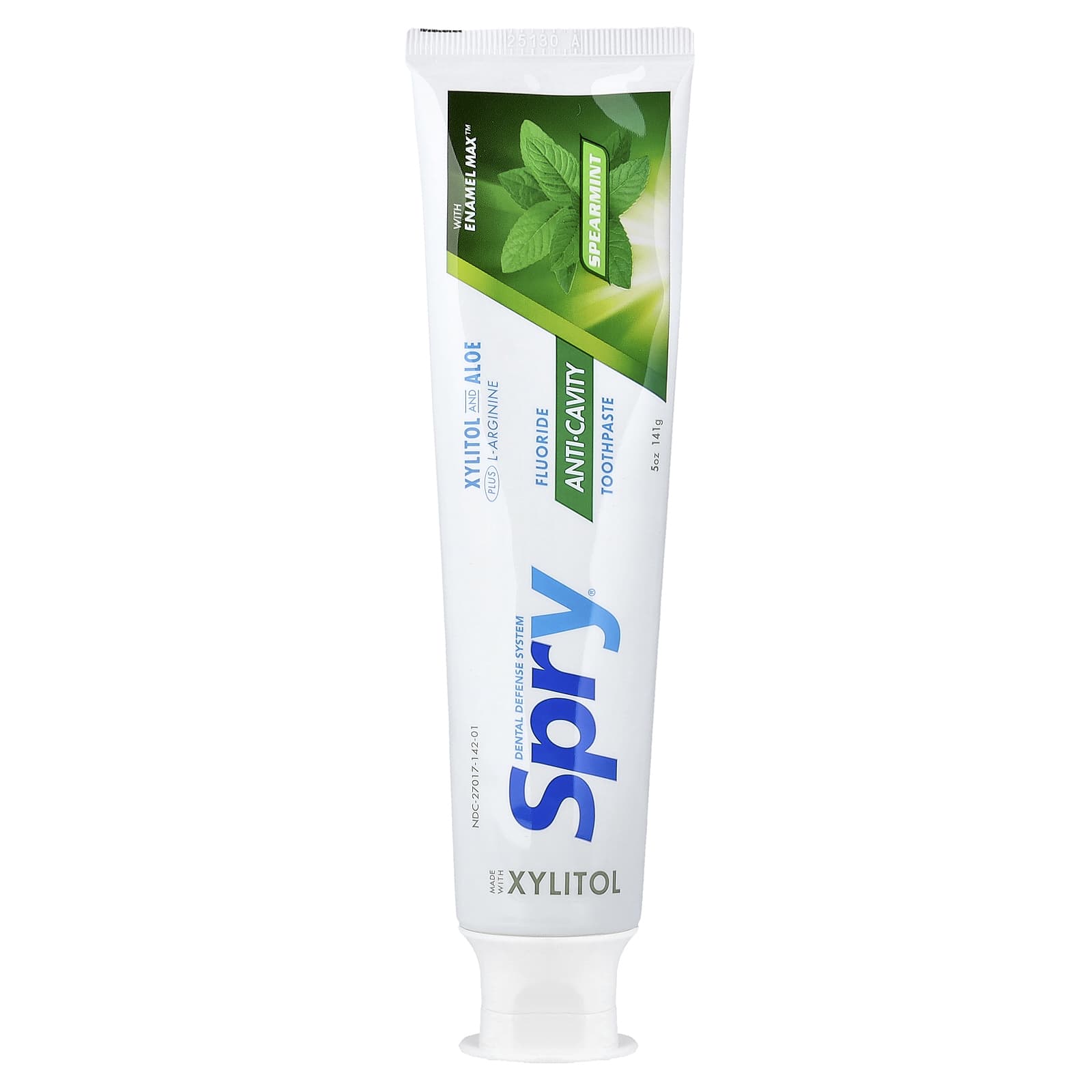 Зубная паста Xlear Spry® Anti-Cavity with Fluoride, оттенок Spearmint, 141 г — фото 3