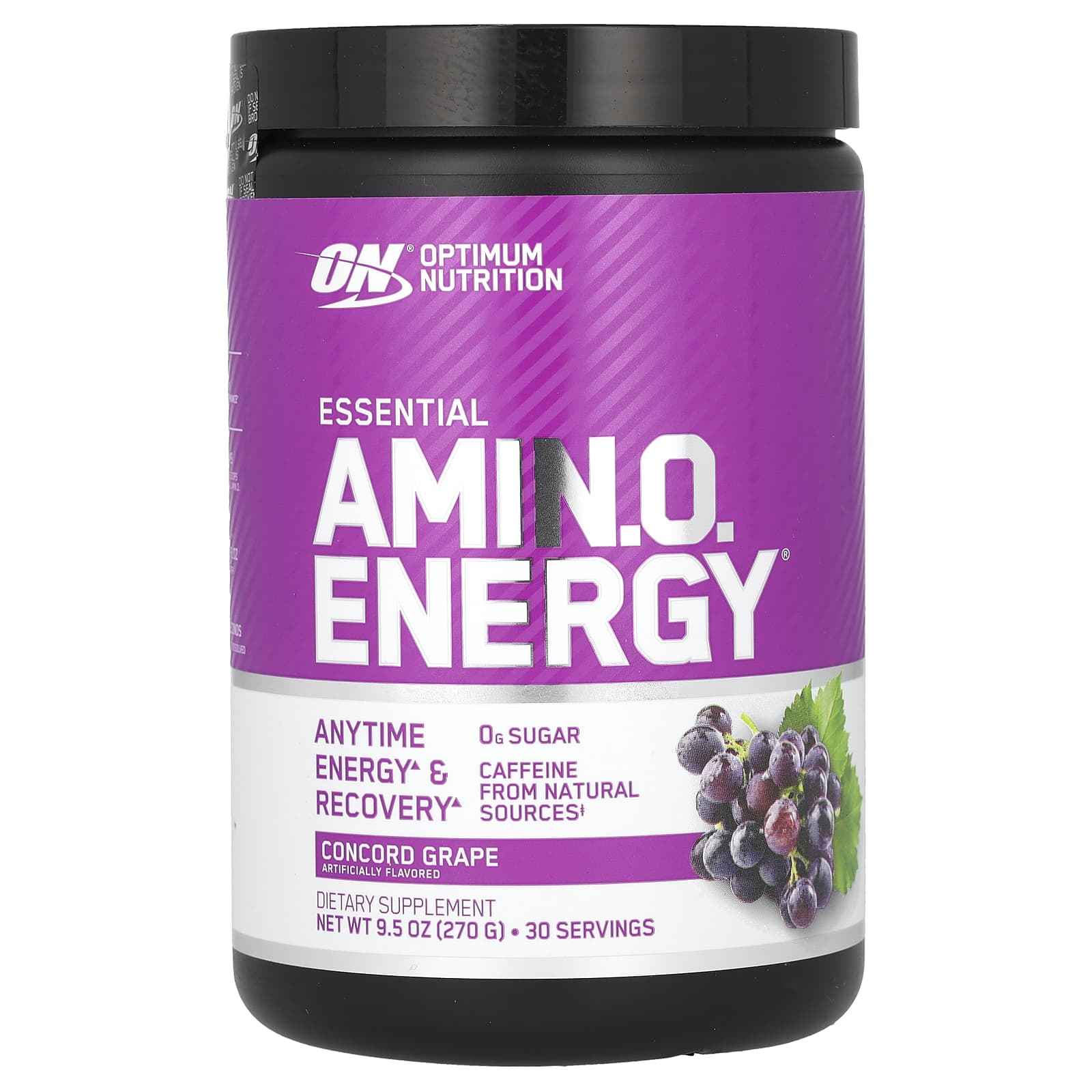 Энергетический напиток Optimum Nutrition, 270 г (9.5 oz) Конкордский виноград