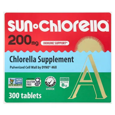 Фото товара: Добавка Sun Chlorella Chlorella, 200 мг, 300 таблеток