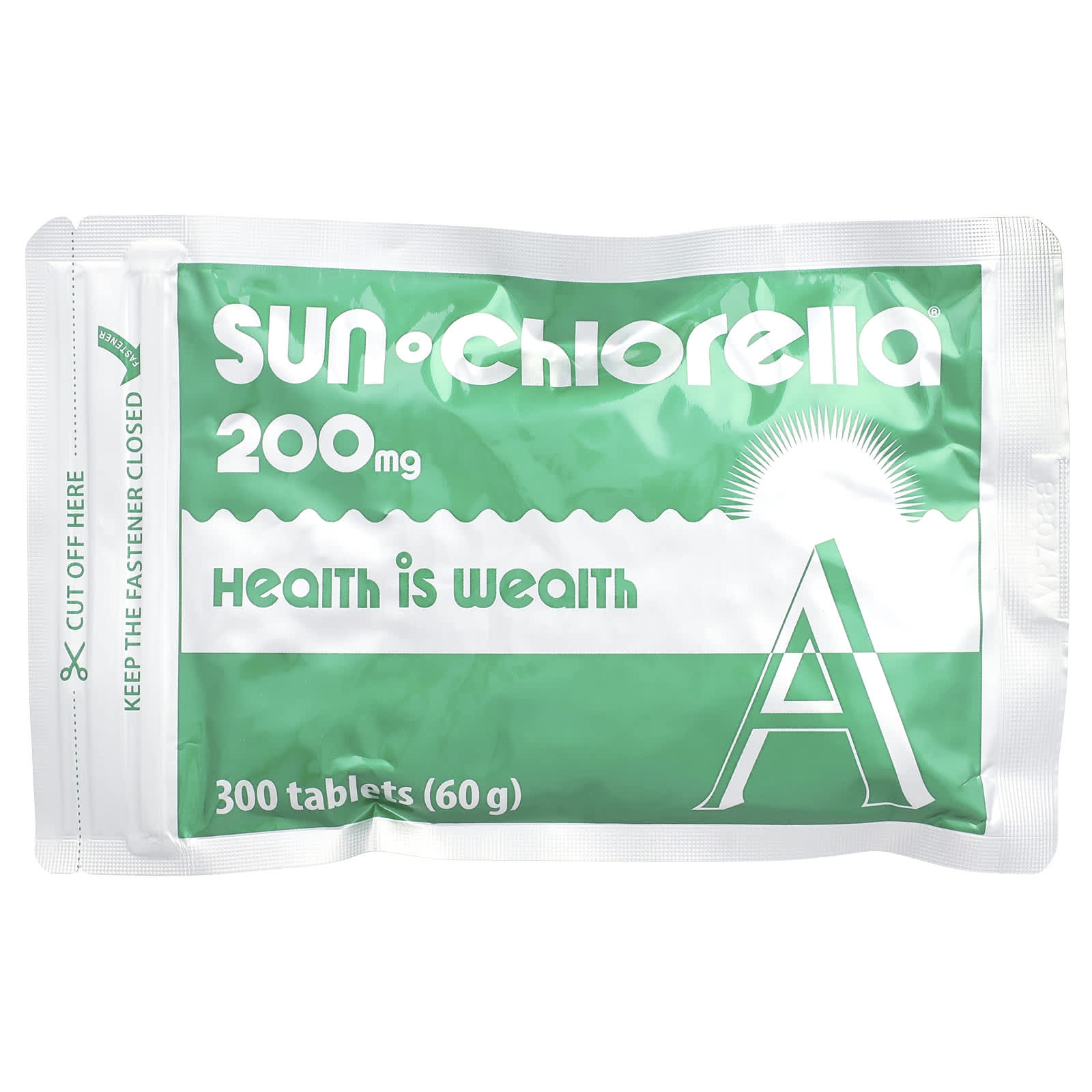 Добавка Sun Chlorella Chlorella, 200 мг, 300 таблеток — фото 3