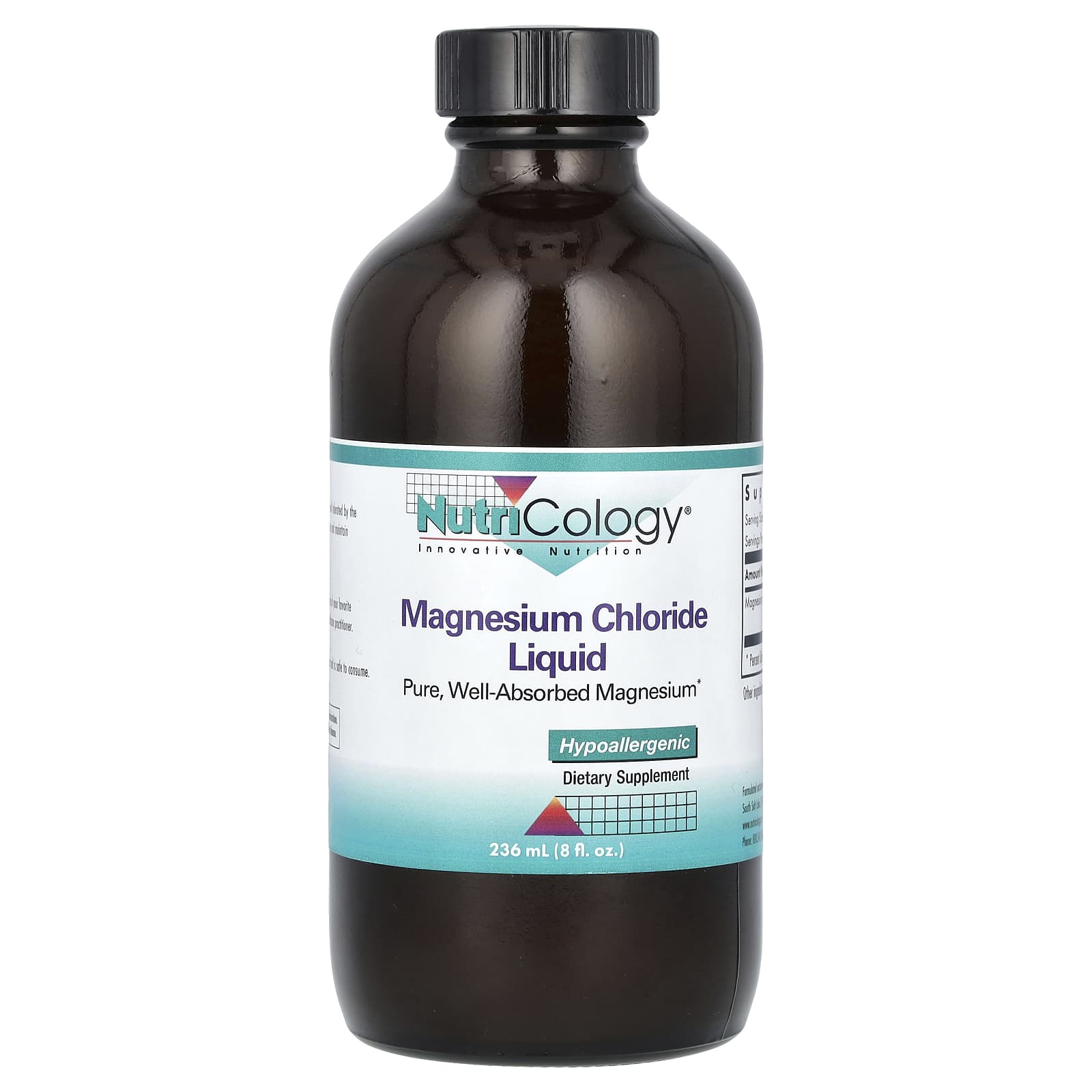 Магний Nutricology Chloride Liquid, 236 мл, жидкая форма