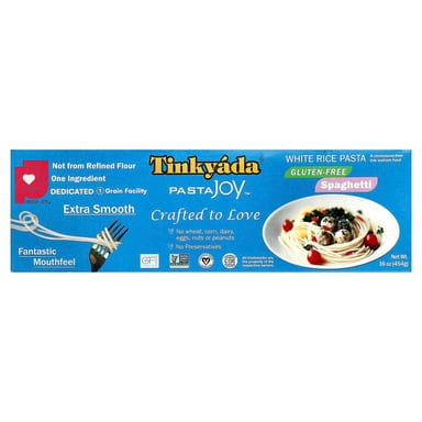 Паста Tinkyada White Rice, оттенок Spaghetti, 454 г