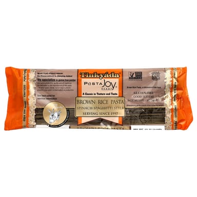 Паста Tinkyada Brown Rice Spinach Spaghetti, 340 г