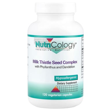 Расторопша Nutricology Seed Complex, 120 растительных капсул