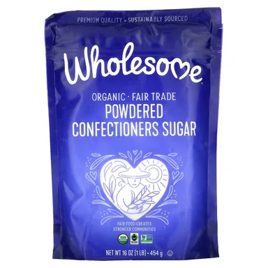 Фото товара: Сахарная пудра Wholesome Sweeteners, 1 фунт (454 г)