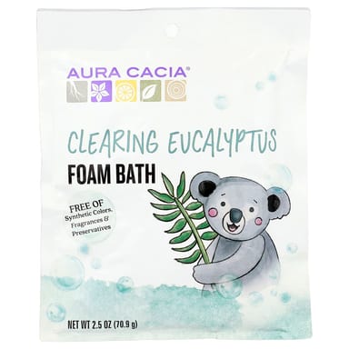 Эвкалипт Aura Cacia Foam Bath Clearing, 70.9 г