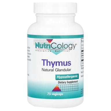Тимус Nutricology, оттенок 75 Vegicaps, 0.5 г
