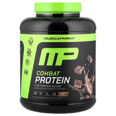 Протеиновый порошок MusclePharm Combat® Chocolate Milk, 1.9 кг