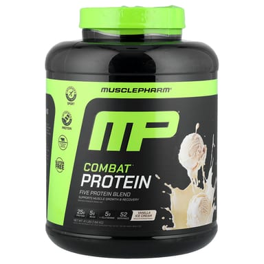 Протеиновый порошок MusclePharm Combat® Vanilla Ice Cream, 1.84 кг