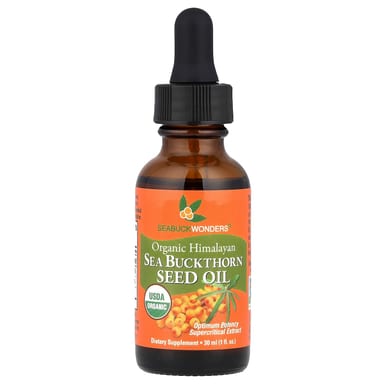 Масло SeaBuckWonders Organic Himalayan Sea Buckthorn Seed, 30 мл