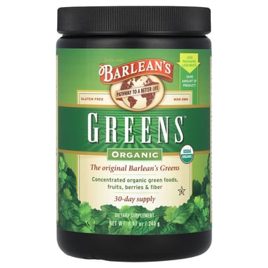 Органические зелёные смеси Barlean's, 240 г
