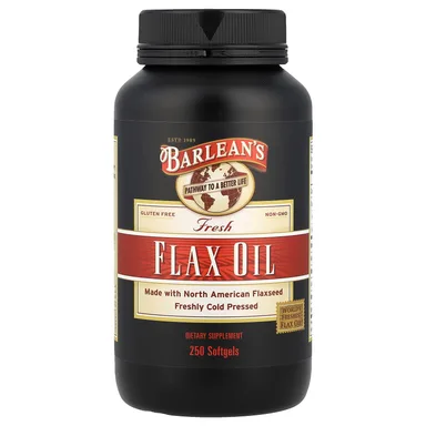Фото товара: Масло Barlean's Fresh Flax, 250 мягких капсул