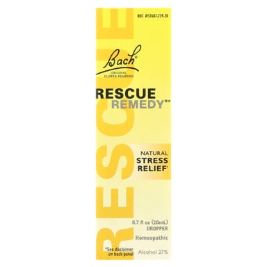 Цветочная эссенция Bach Original Flower Remedies Rescue Remedy® Bach Original Flower Remedies Rescue Remedy® Natural Stress Relief, 20 мл